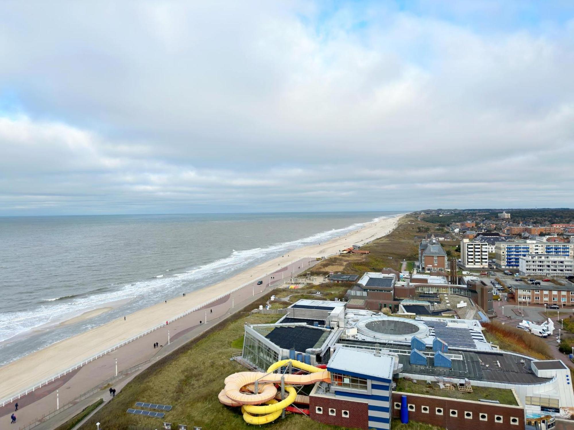 Haus Metropol App 327 Mit Meerblick Und Cityblick 3 Balkone Westerland Exteriér fotografie