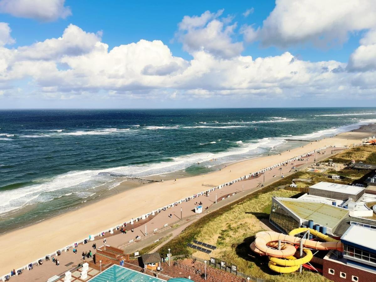 Haus Metropol App 327 Mit Meerblick Und Cityblick 3 Balkone Westerland Exteriér fotografie